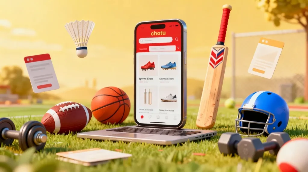 sporting goods. business